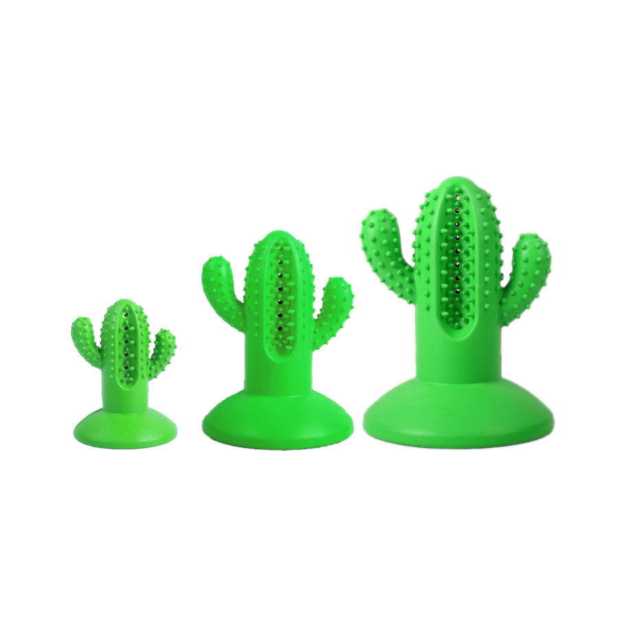 Tootoy! Chew Dental Hygiene Cactus mordedor para perros, , large indicador imagen numero 3