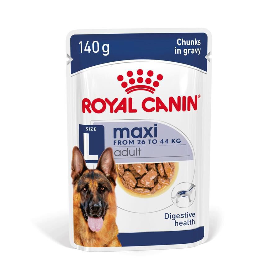 140 g Royal Canin Maxi Adult Carne sobre en salsa para perros, , large Imagen numero 1