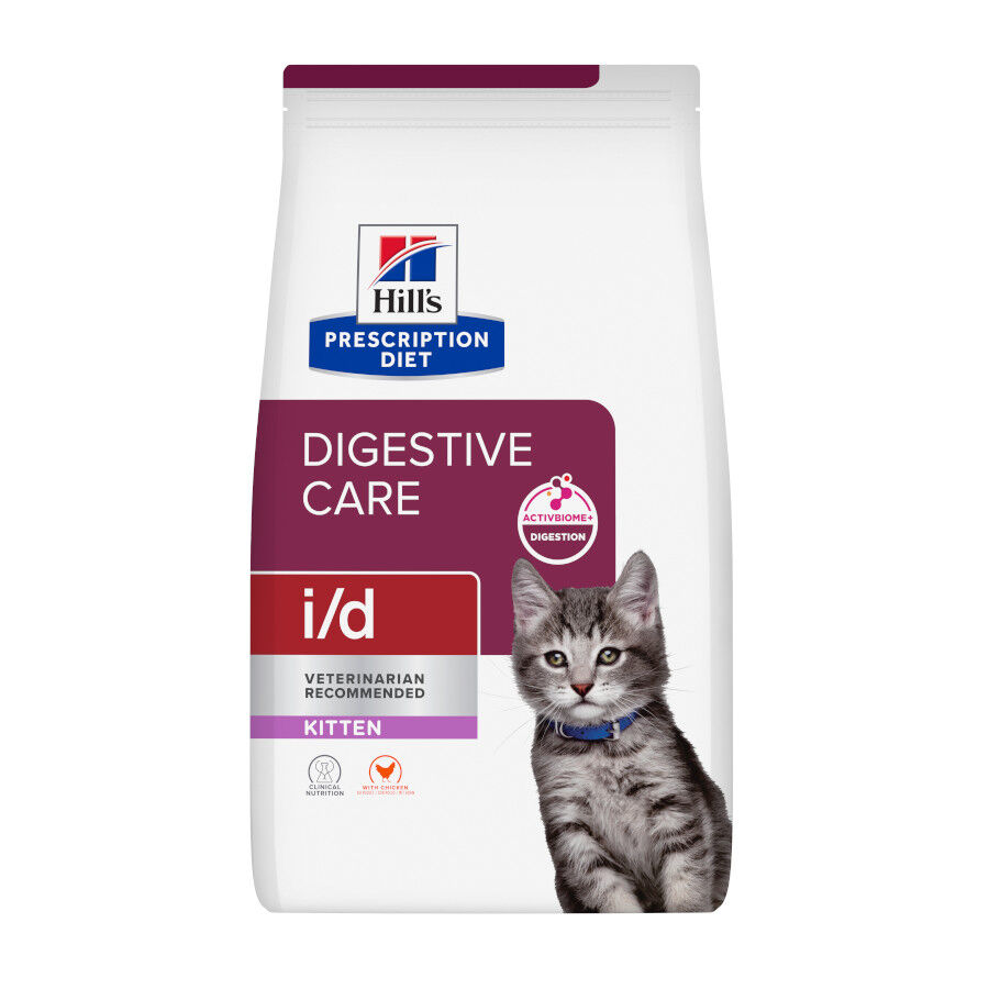 1.5 kg Hill's Prescription Diet i/d Digestive Care Kitten Digestivo Pienso Pollo para gatos, , large indicador imagen numero 1