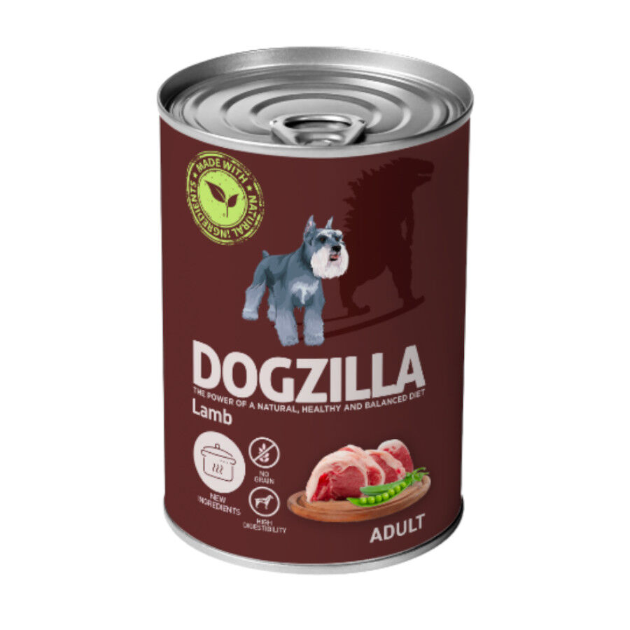 800 g Dogzilla Cordero lata para perros, , large Imagen numero 1