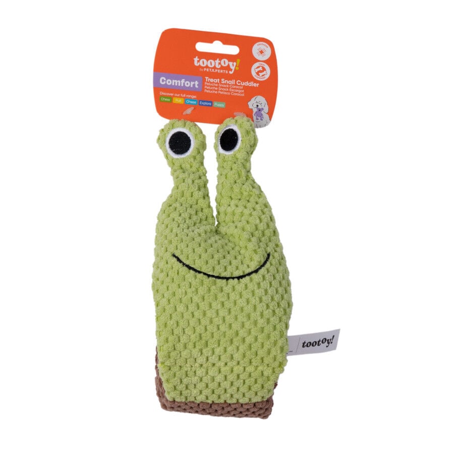 Tootoy! Caracol de Peluche Extensible con Sonido para perros, , large indicador imagen numero 7