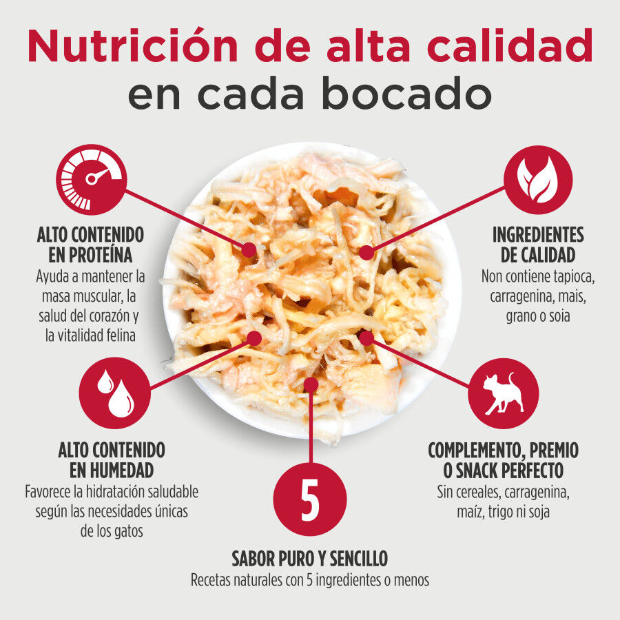79 g Nulo Pollo en Caldo Sobres para gatos, , large indicador imagen numero 3