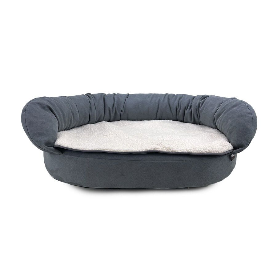 Leeby Sof&aacute; Ortop&eacute;dico Viscoel&aacute;stico Gris para perros, , large indicador imagen numero 1
