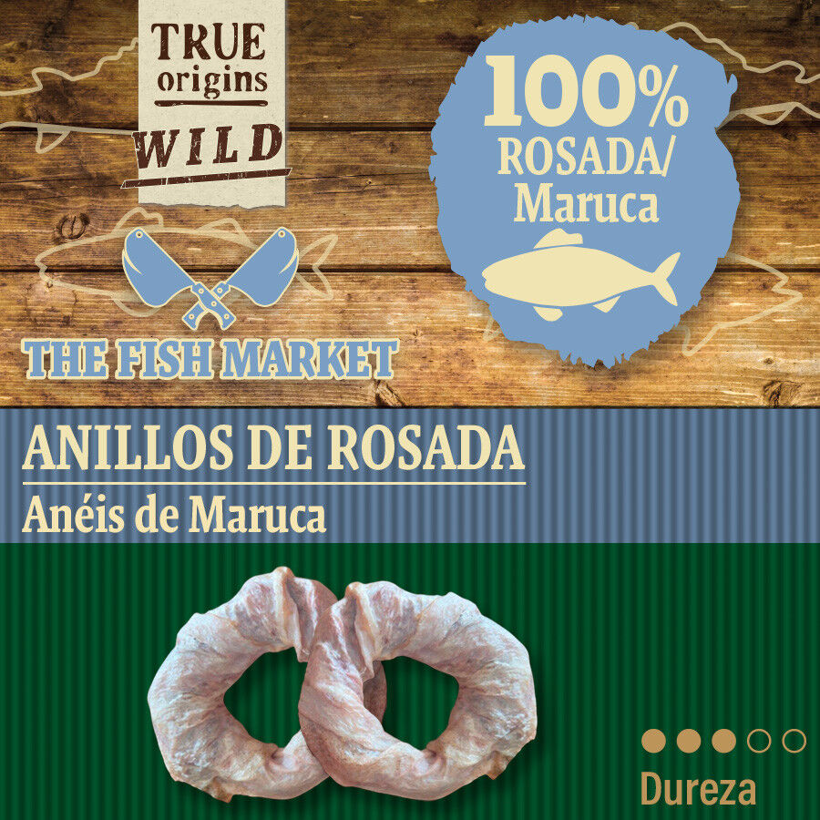 2 uds. True Origins Anillos Piel Rosada Snack para perros, , large indicador imagen numero 4