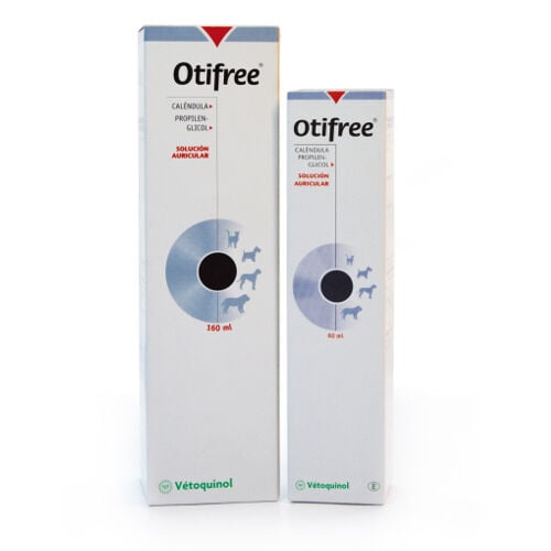Otifree limpiador de o&iacute;dos para perros y gatos Imagen numero 1