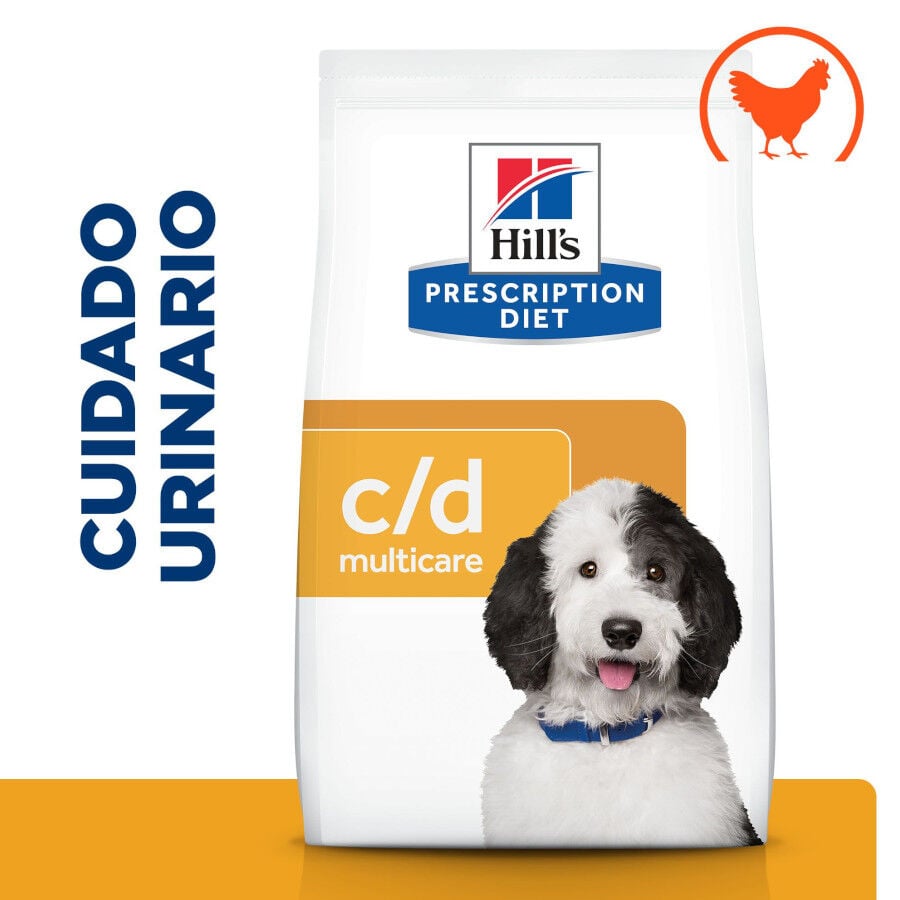 12 kg Hill's Prescription Diet Urinary Care c/d Pollo pienso para perros, , large indicador imagen numero 2
