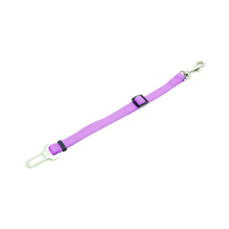 TK-Pet Adaptador de Cintur&oacute;n de seguridad lila para perros