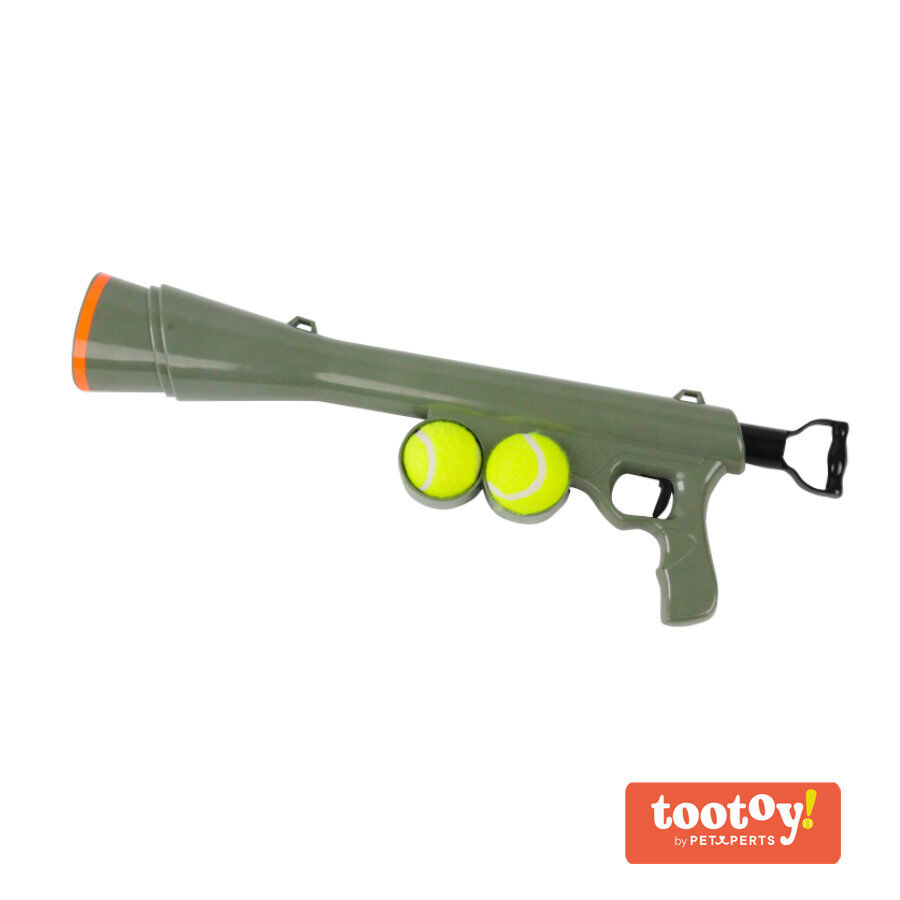 Tootoy! Ball launcher Green Lanzador de Pelotas Autom&aacute;tico para perros
