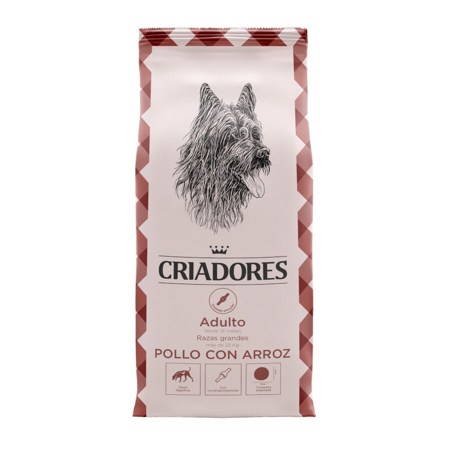 15 kg Criadores Adulto Pollo y Arroz pienso para perros de razas grandes, , large Imagen numero 1