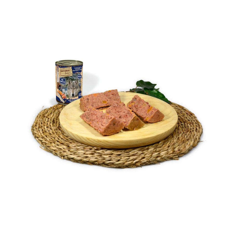 400 g Natural Greatness Salm&oacute;n y Pavo lata para perros, , large Imagen numero 2