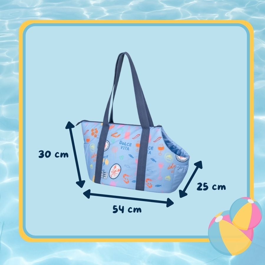 Summer Vibes Mochila Dolce Vita Azul para cachorros, , large indicador imagen numero 5