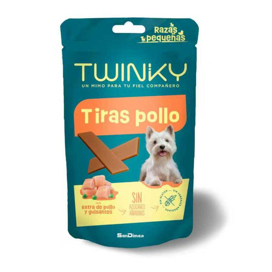 Twinky Tiras de Pollo para perros de razas peque&ntilde;as