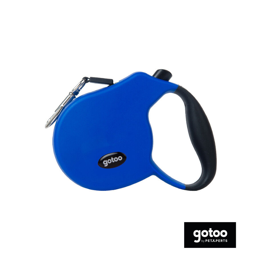 Gotoo Correa extensible azul para perros, , large indicador imagen numero 2