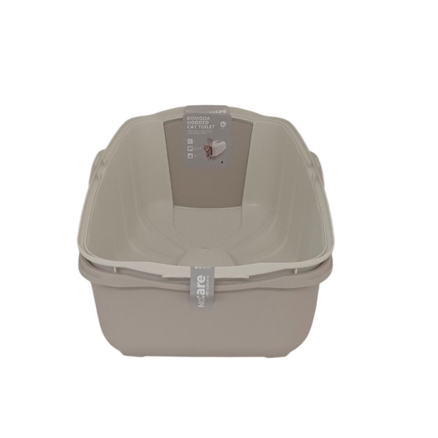Nice Care Arenero Cerrado Komoda Beige para gatos, , large Imagen numero 5