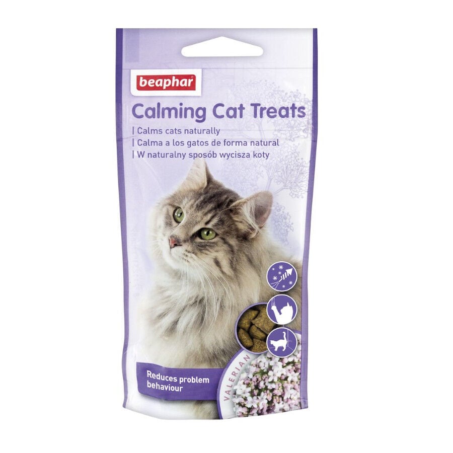 Beaphar Calming Cat Treats snack anti estr&eacute;s gatos indicador imagen numero 1
