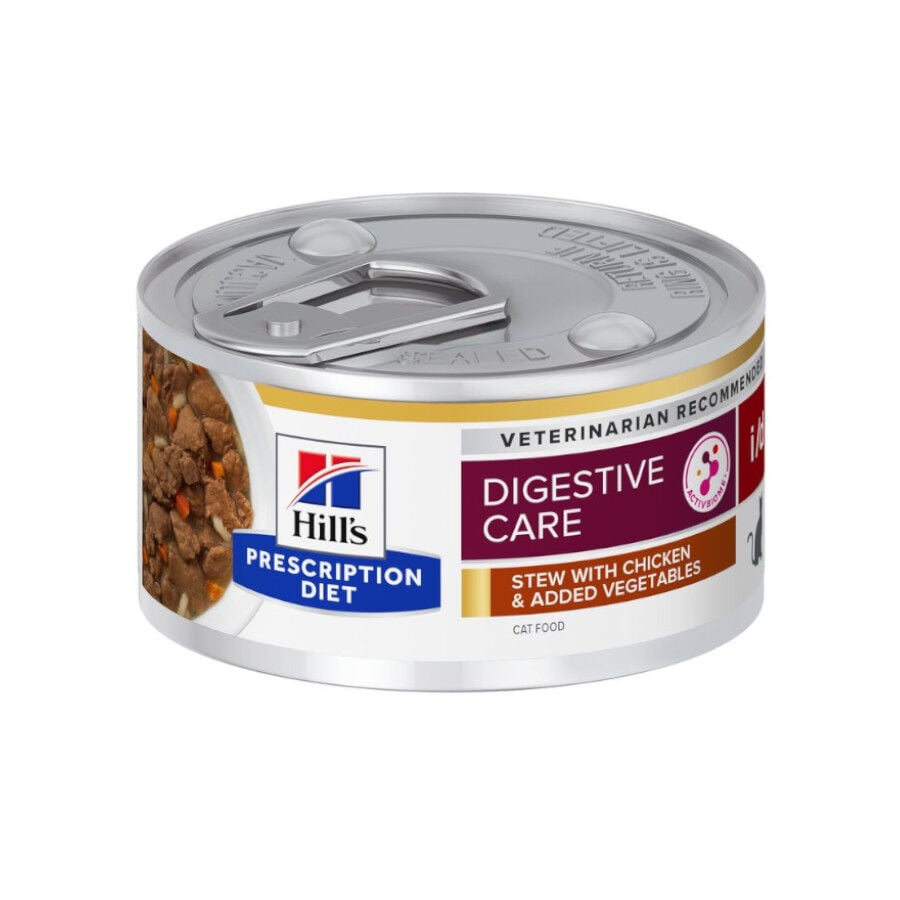 82 g Hill's Prescription Diet Digestive Care i/d Gatos Estofado de Pollo y Verduras lata, , large Imagen numero 1