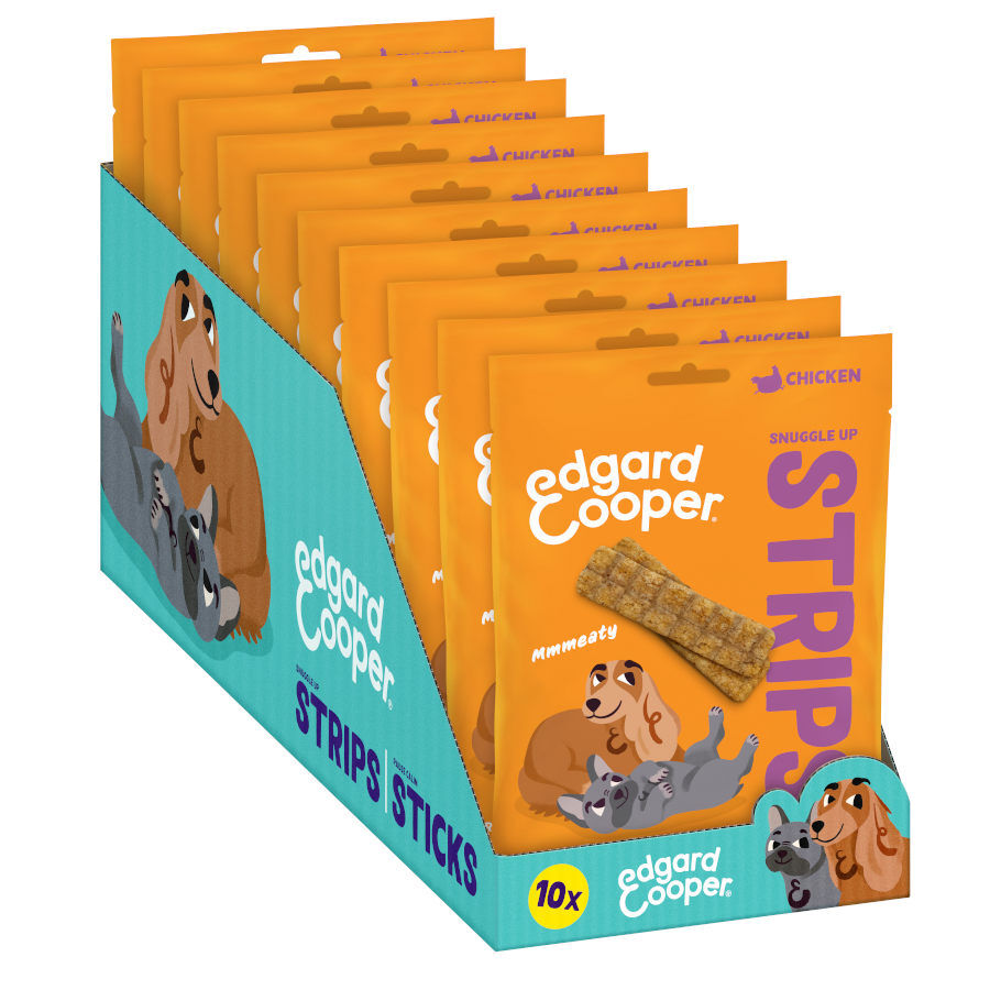 75 g Edgard & Cooper Tiras de Pollo snack para perros, , large indicador imagen numero 9