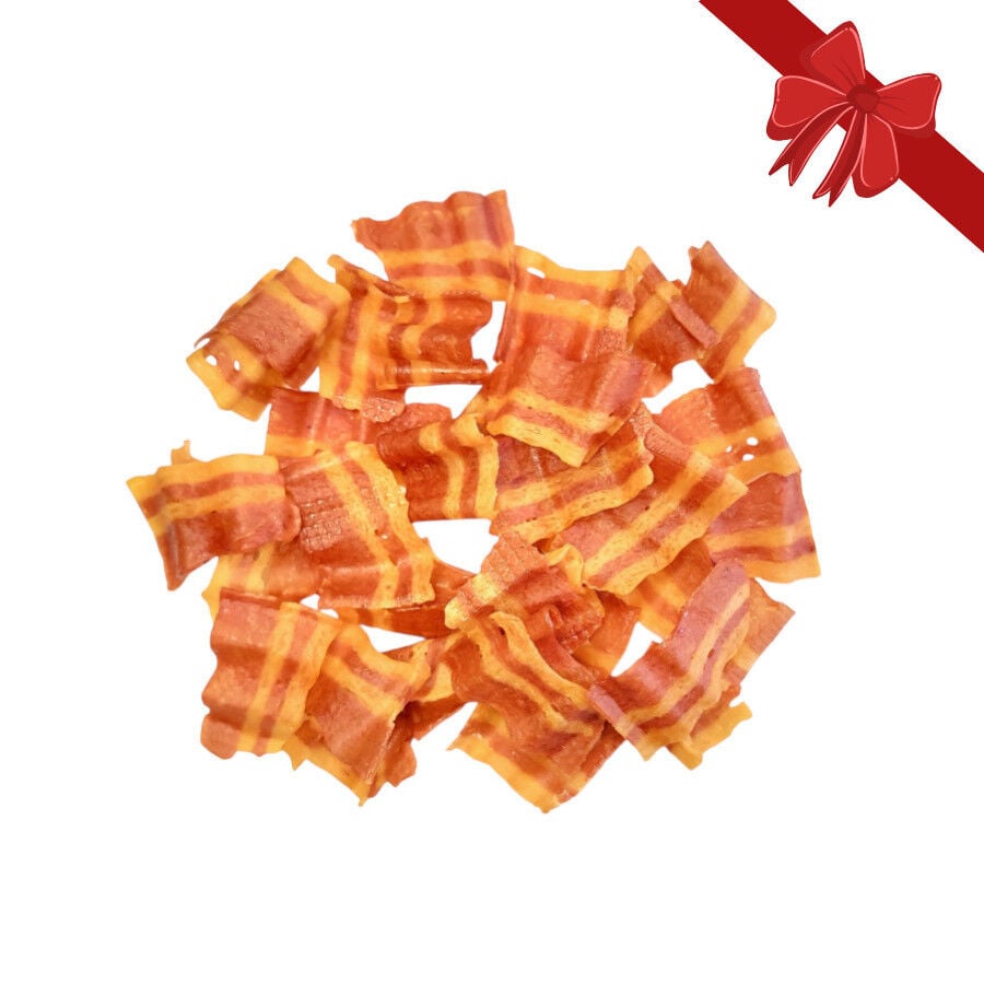 80 g Wonder Christmas Snack de Bacon Navide&ntilde;o para perros, , large indicador imagen numero 1