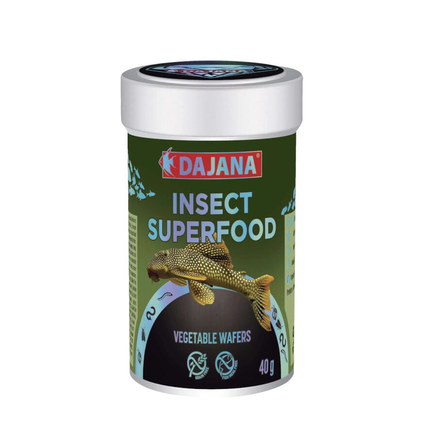 100 ml Dajana Insect Superfood Vegetable Wafers alimento para peces, , large Imagen numero 1