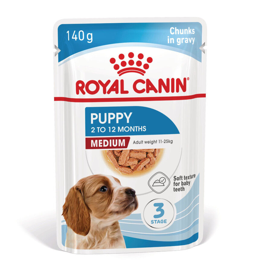 140 g Royal Canin Medium Puppy Sobres, , large Imagen numero 2