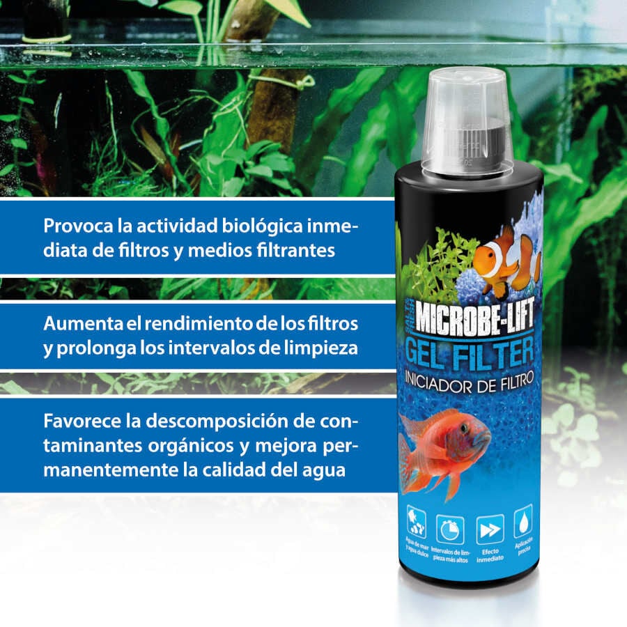 Microbe-Lift Gel Filter Iniciador de Filtro para acuarios, , large indicador imagen numero 2