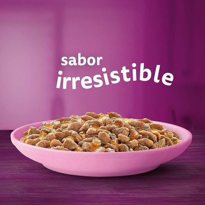 4 sobres x 85 g Whiskas Pure Delight Junior Selecci&oacute;n Aves Gelatina en Bolsita para gatos, , large Imagen numero 2