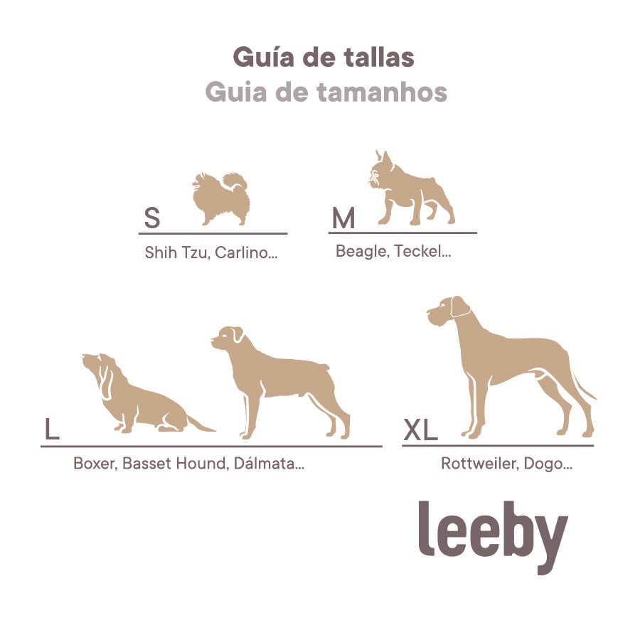Leeby Cuna Antiestr&eacute;s Desenfundable Gris para perros, , large Imagen numero 8