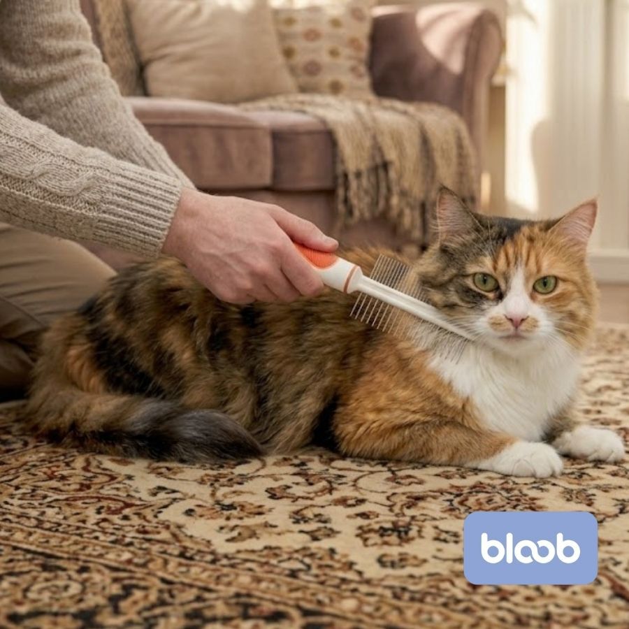 Bloob Peine Doble Cara para gatos, , large indicador imagen numero 2