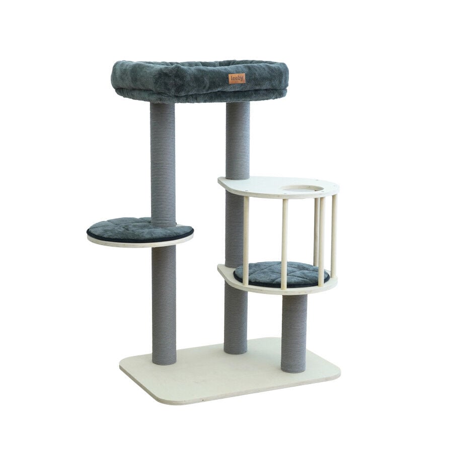 Leeby Cloud Collection torre rascador con cama para gatos, , large Imagen numero 1