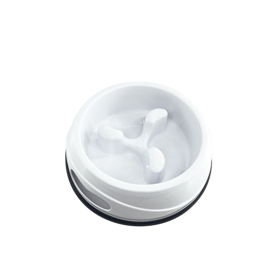 Outech Slow Feeding comedero blanco para mascotas, , large Imagen numero 1