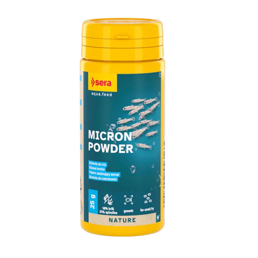 Sera Micron Nature Alimento para cr&iacute;as de peces