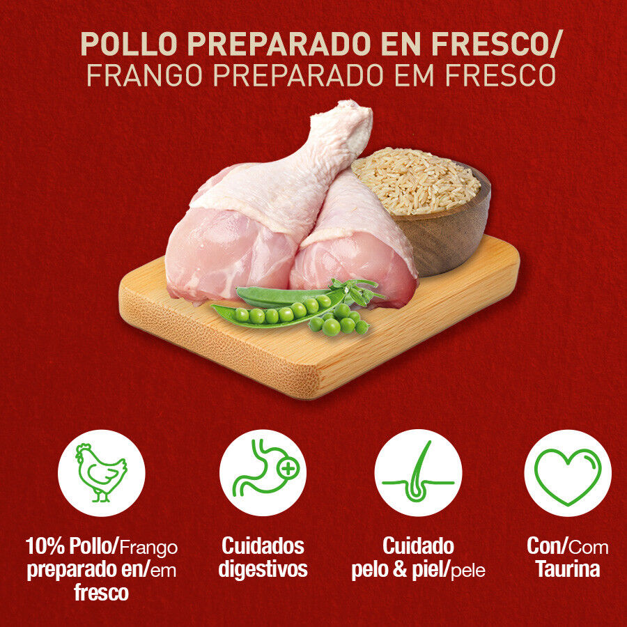 10 kg Catxtreme Adult Outdoors Pollo pienso para gatos, , large Imagen numero 2