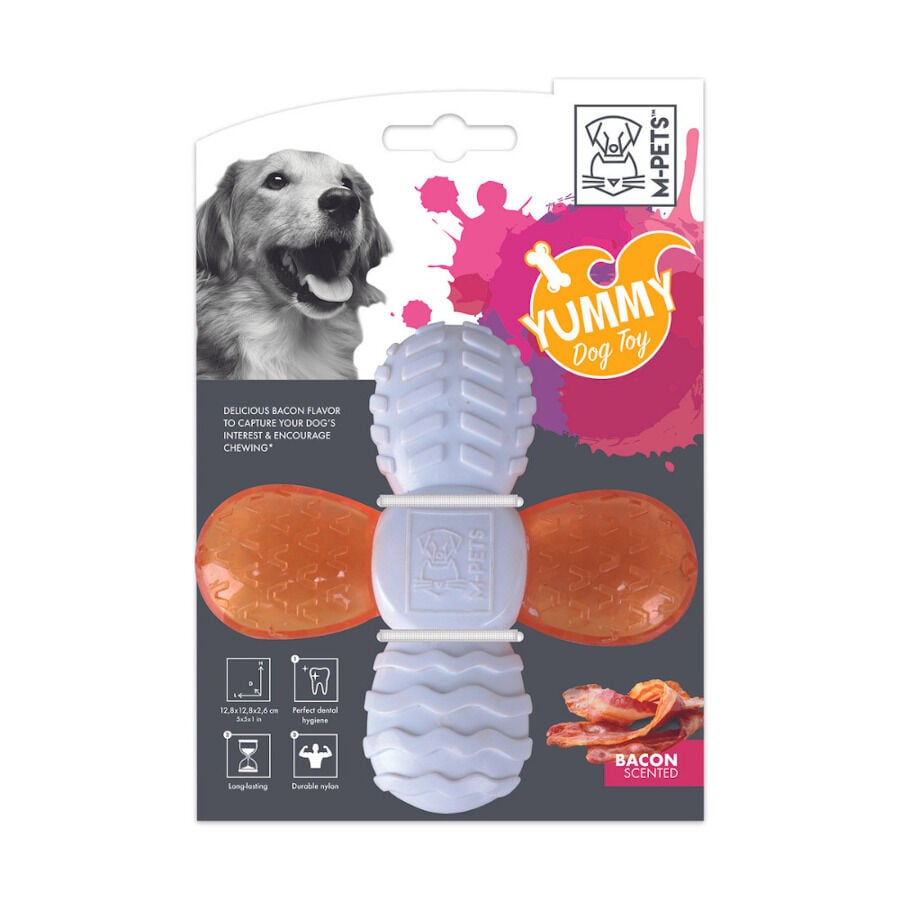 M-Pets Juguete con Sabor a Tocino para perros