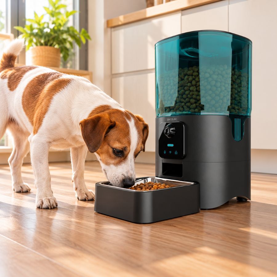 Cecotec Pumba 6000 Purrfect Meal Smart Vision Comedero Autom&aacute;tico para perros y gatos, , large Imagen numero 3