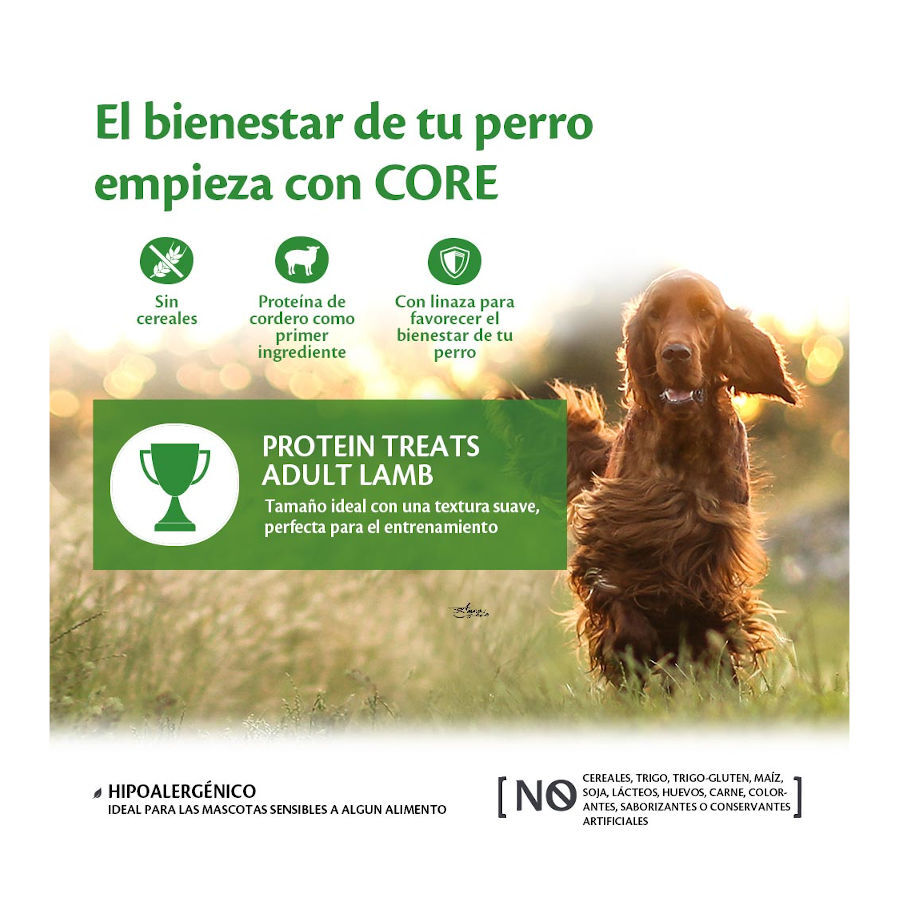 170 g Wellness Core Bocaditos Protein Treats Cordero para perros, , large Imagen numero 3
