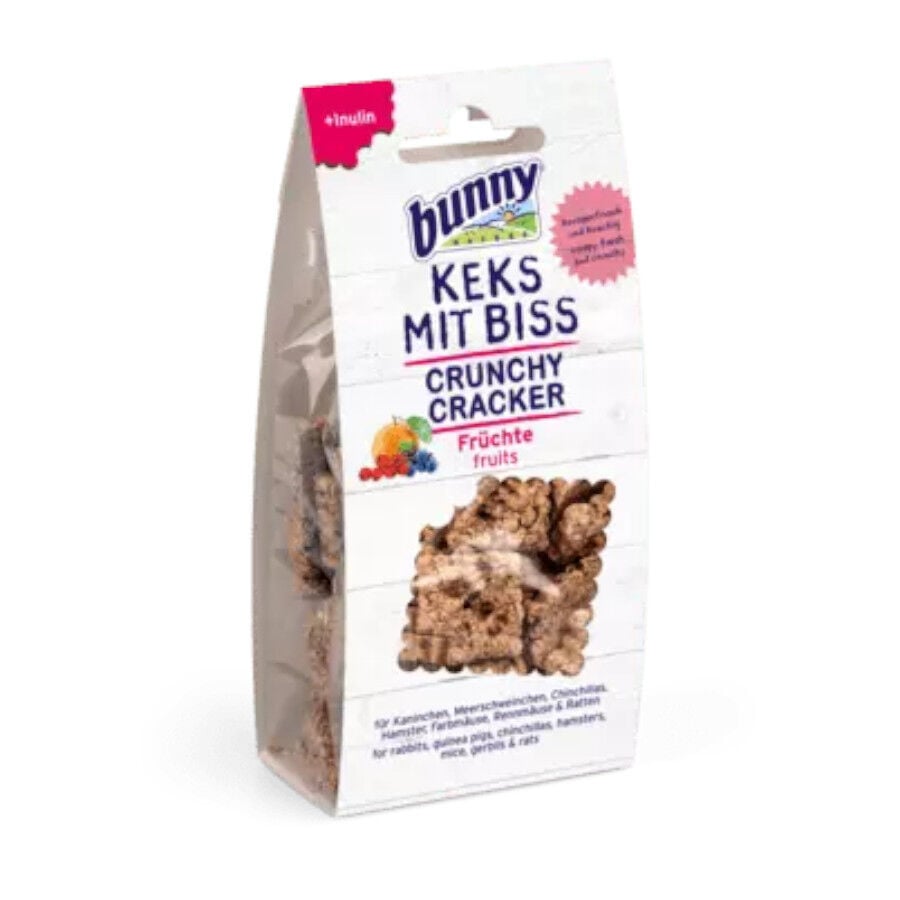 Bunny Crunchy Cracker chuches de frutas para roedores