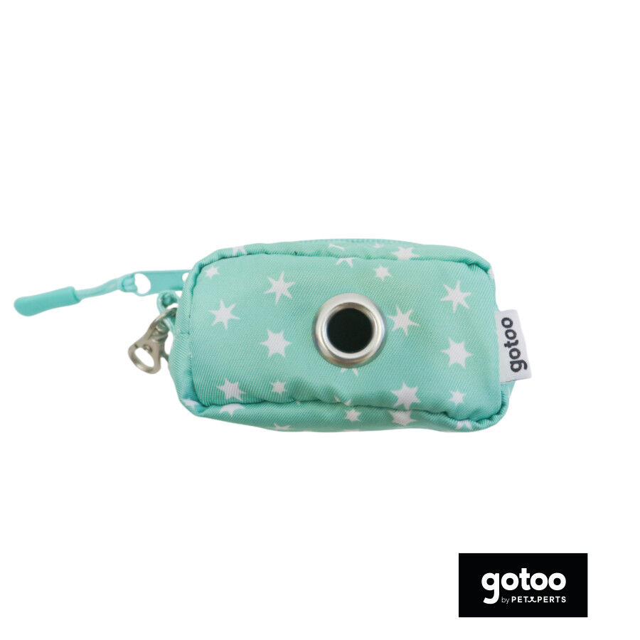 Gotoo Porta bolsas estampado verde para perros, , large Imagen numero 2