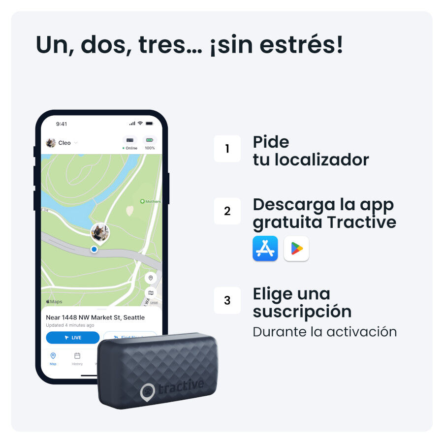 Tractive Localizador GPS para gatos, , large Imagen numero 11