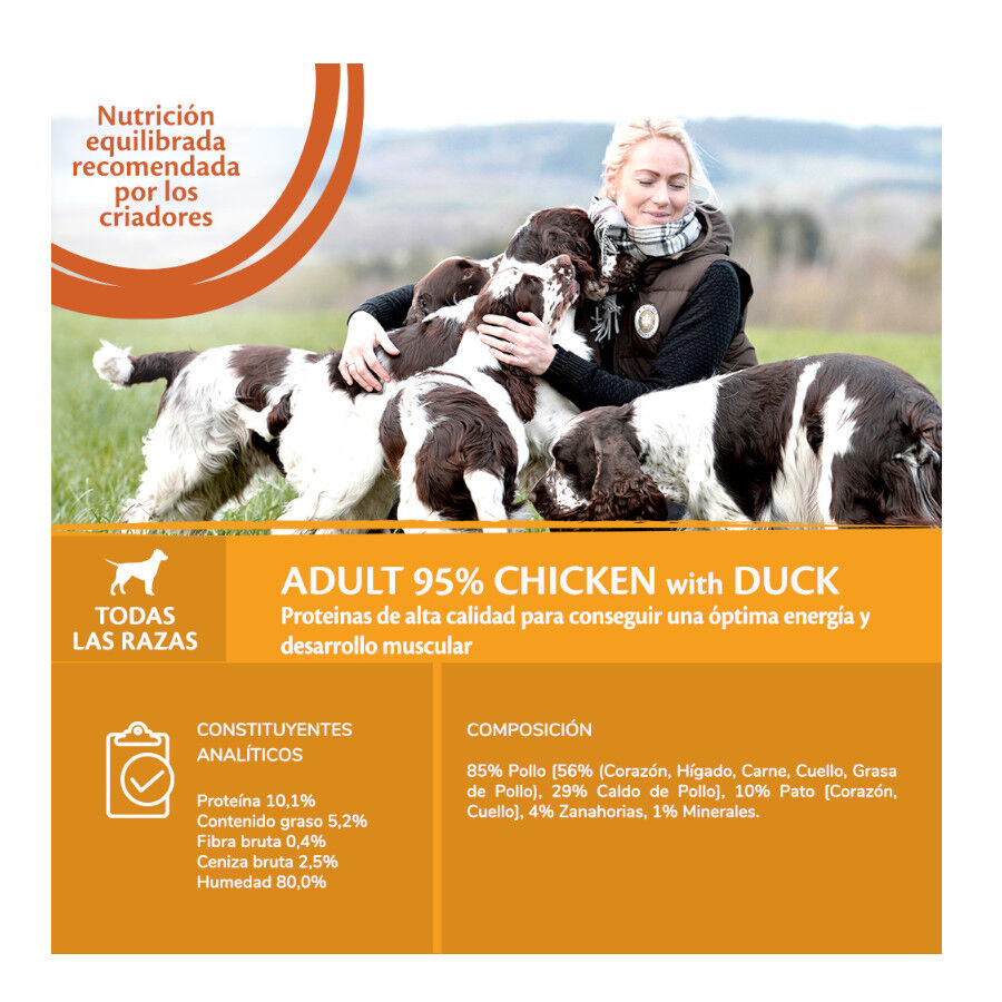 400 g Wellness Core Pollo y Pato lata para perros, , large Imagen numero 3