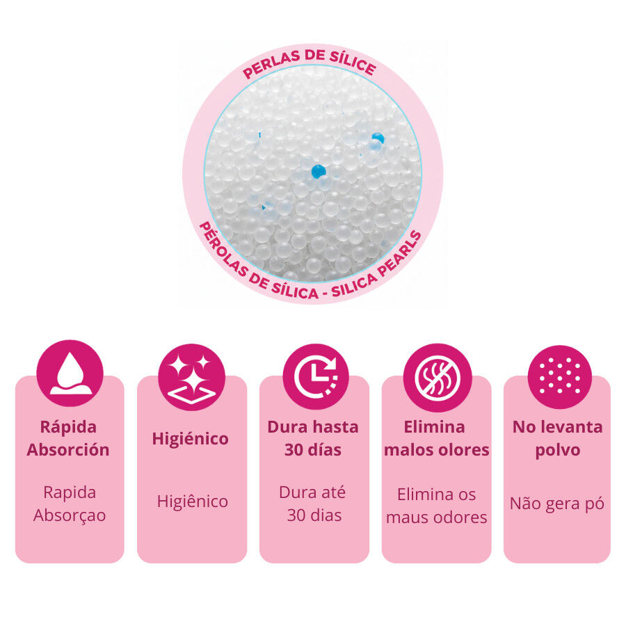 4 L Nova Clean Perlas Absorbentes para gatos, , large indicador imagen numero 3