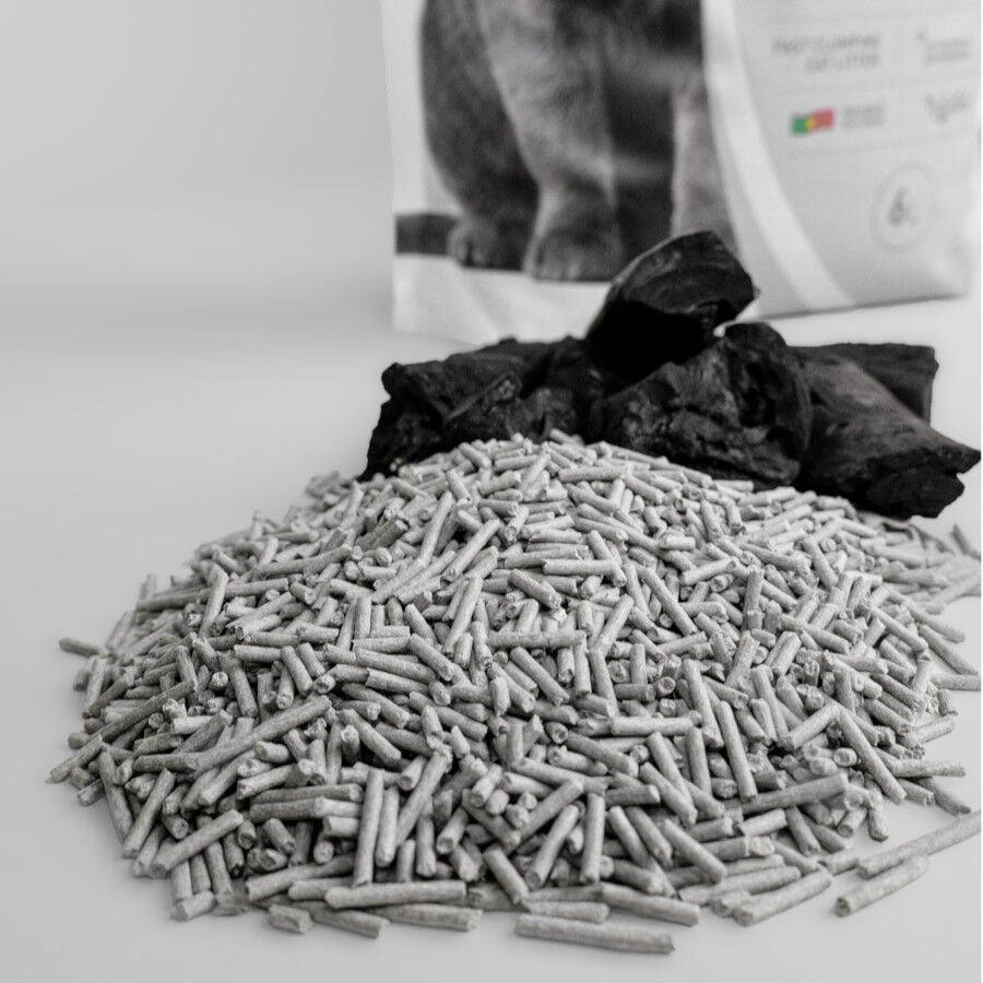 6 L Weego Charcoal Tofu arena aglomerante para gatos, , large indicador imagen numero 5
