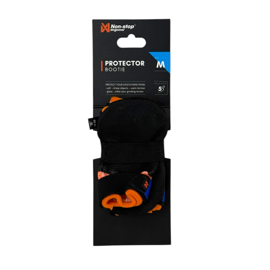 Non-stop dogwear Protector Bot&iacute;n Negro y Naranja para perros, , large Imagen numero 10