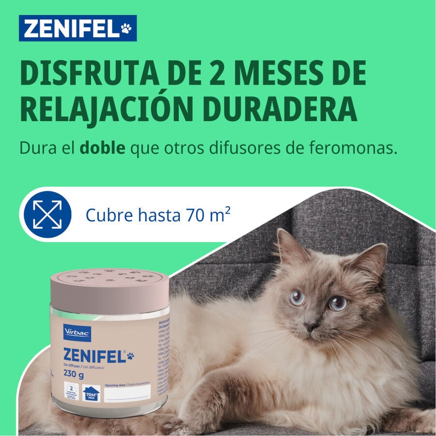Virbac Zenifel Gel Difusor Calmante para gatos, , large indicador imagen numero 3