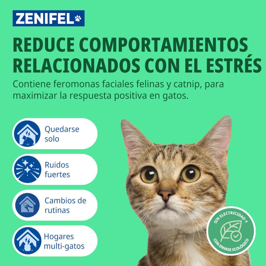 Virbac Zenifel Gel Difusor Calmante para gatos, , large indicador imagen numero 2