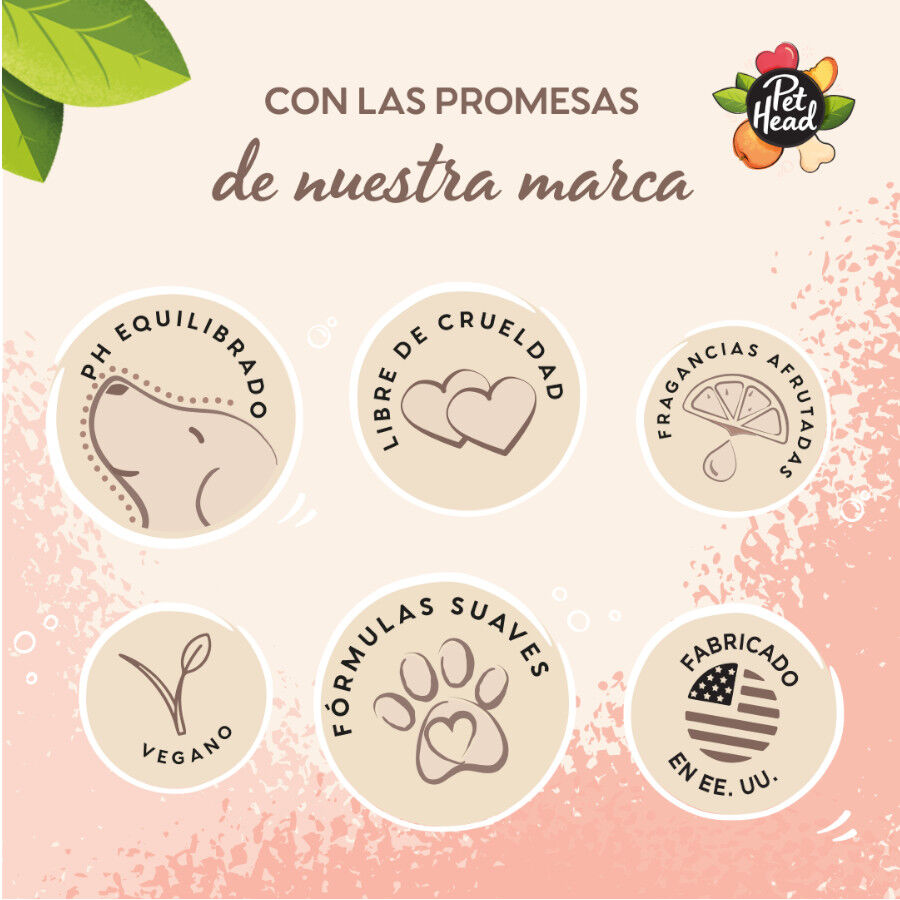 Pet Head toallitas h&uacute;medas de melocot&oacute;n para perros, , large indicador imagen numero 3