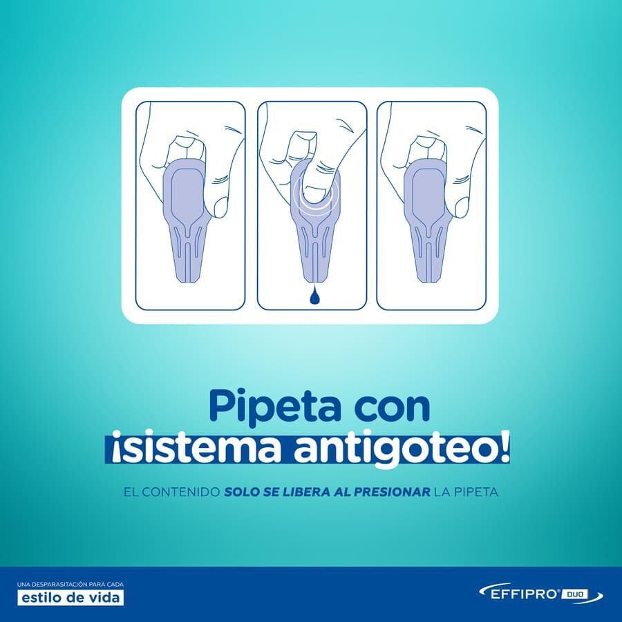 Effipro Duo pipetas antipar&aacute;sitos para perros, , large indicador imagen numero 4