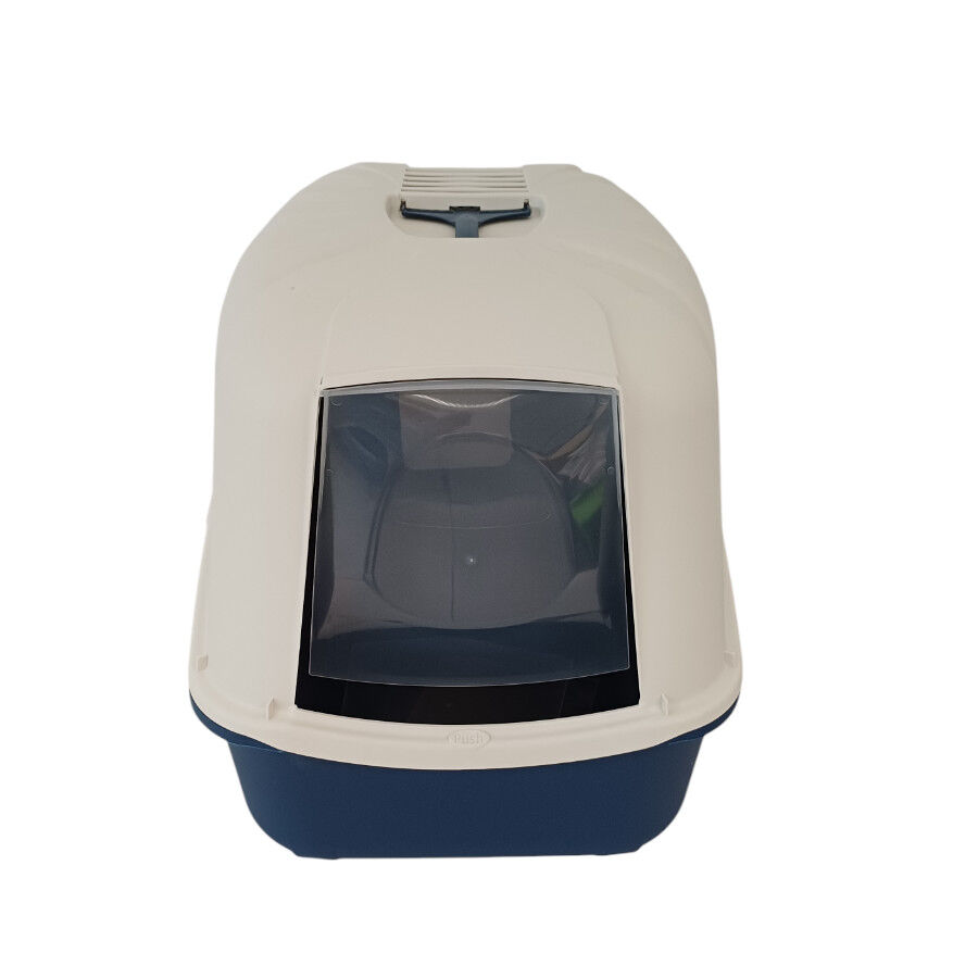 Nice Care Arenero Cerrado Komoda Azul para gatos, , large Imagen numero 6