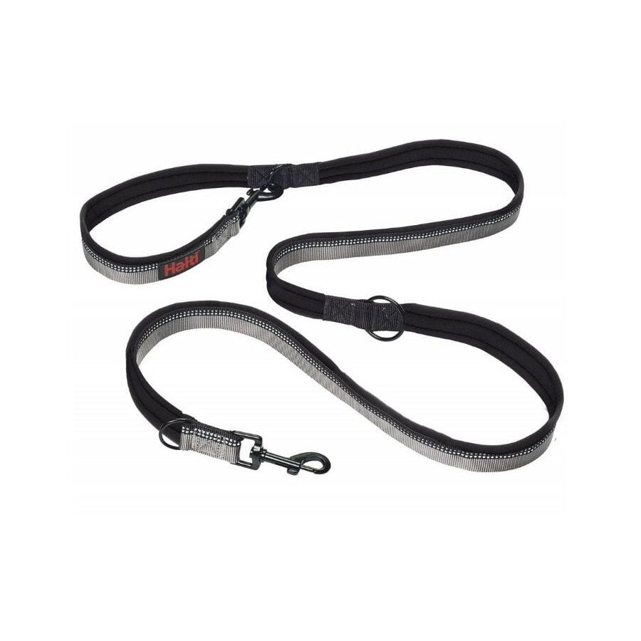 Halti correa de doble enganche negra para perros, , large indicador imagen numero 1