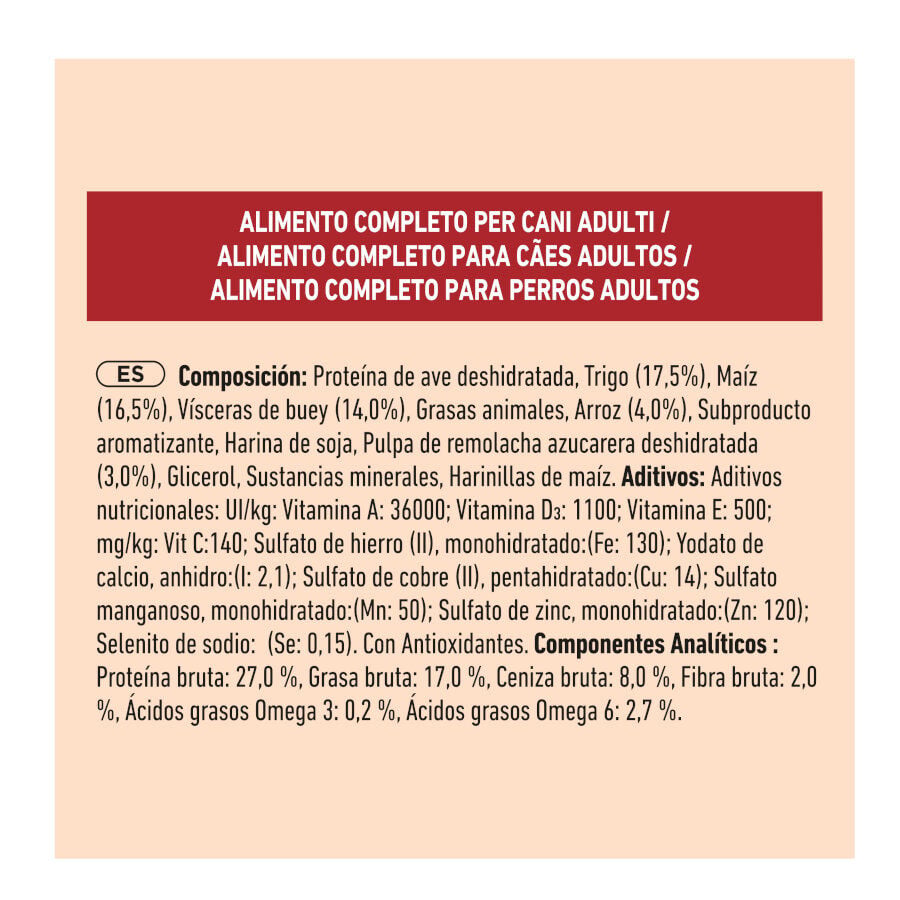 3 kg Purina One Mini Adult Bifensis Buey pienso para perros, , large indicador imagen numero 3