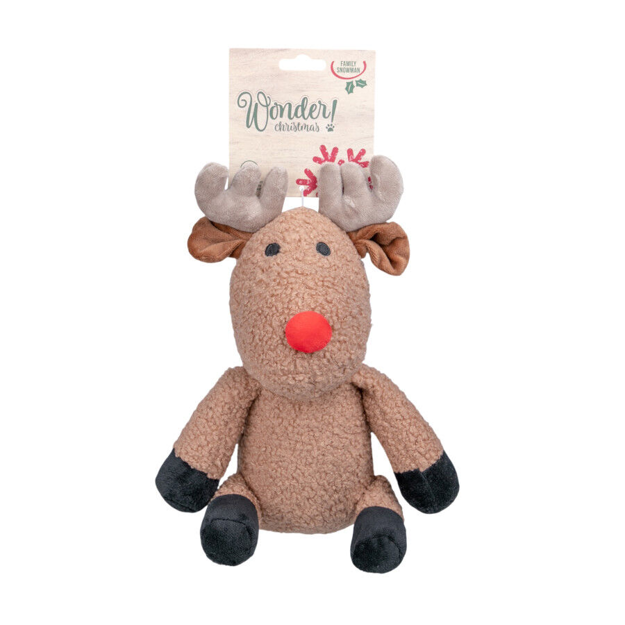 Wonder Christmas Peluche Reno Navide&ntilde;o para perros, , large indicador imagen numero 6